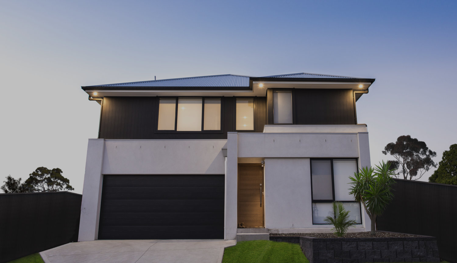Home fascia shot
